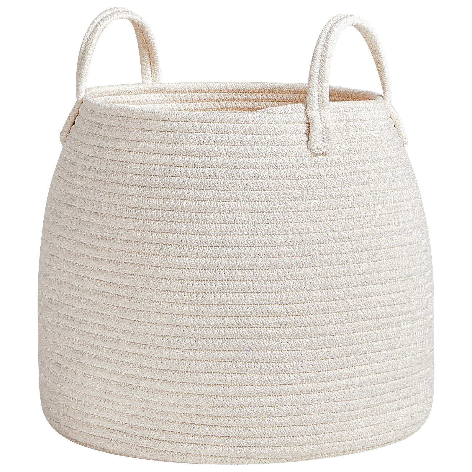 Highland Dunes Nursery Laundry Basket Kids Hamper for Blankets